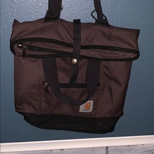 Ladies Carhartt Maroon Hybrid Backpack